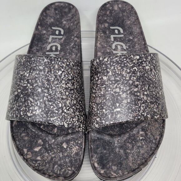 FLEKS East Beach Slide Sandals Night, Amazing Comfort FLEKS foam, Sz 11-11.5 NEW - Picture 3 of 7